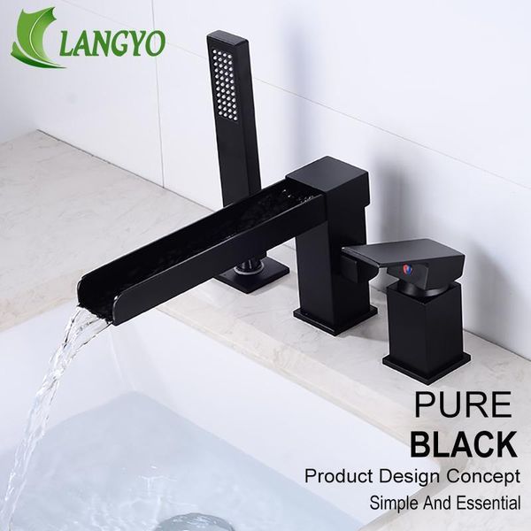 langyo brass washbasin tap and cold three-piece with pull-out hand shower faucet bathroom shower mixing valve set black1
langyo brass washbasin tap and cold three-piece with pull-out hand shower faucet bathroom shower mixing valve set black1