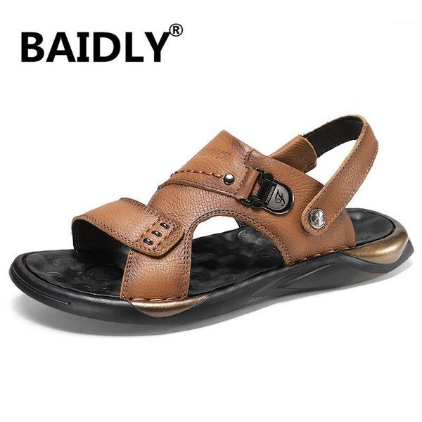 brand men summer fashion sandals beach shoes genuine leather sandals comfortable casual shoes men roman style big size1, Black
brand men summer fashion sandals beach shoes genuine leather sandals comfortable casual shoes men roman style big size1, Black