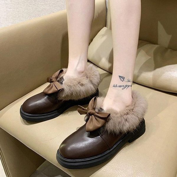 rimocy fashion bow faux fur ankle boots women 2020 comfortable round toe warm snow boots woman pu leather low heel shoes ladies #ih0o, Black
rimocy fashion bow faux fur ankle boots women 2020 comfortable round toe warm snow boots woman pu leather low heel shoes ladies #ih0o, Black