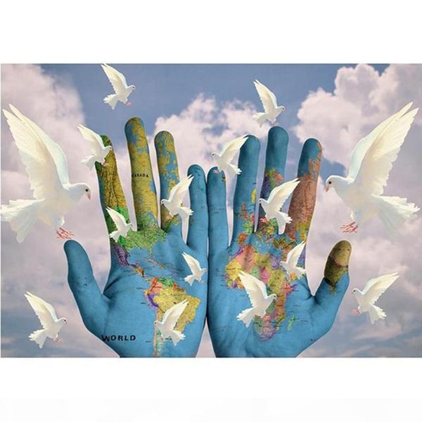 100% new diy 5d diamond painting full drill pigeon hand map cross stitch diamond embroidery patterns home decoration painting
100% new diy 5d diamond painting full drill pigeon hand map cross stitch diamond embroidery patterns home decoration painting