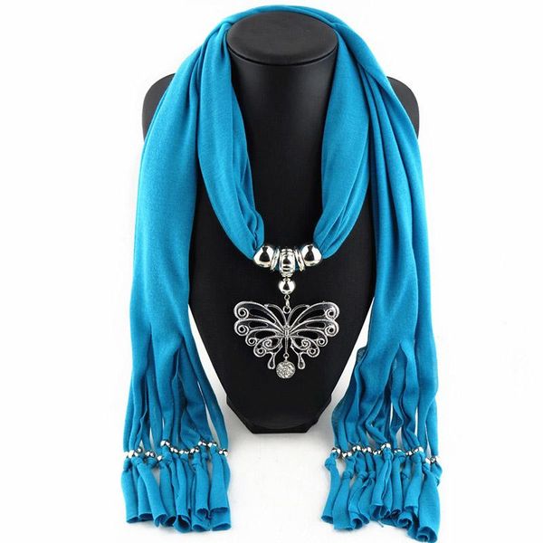 runmeifa wholesale trendy pendants necklaces scarf solid color alloy acrylic animal pendant scarf accessory scarf bbyamd, Blue;gray
runmeifa wholesale trendy pendants necklaces scarf solid color alloy acrylic animal pendant scarf accessory scarf bbyamd, Blue;gray