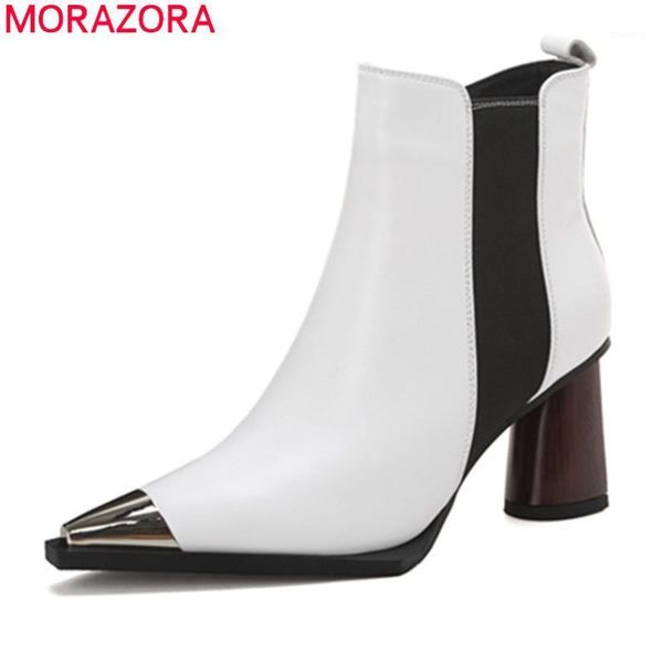 boots morazora 2021 arrive winter classic women thick high heels pointed toe shoes woman genuine leather ankle boots1, Black
boots morazora 2021 arrive winter classic women thick high heels pointed toe shoes woman genuine leather ankle boots1, Black