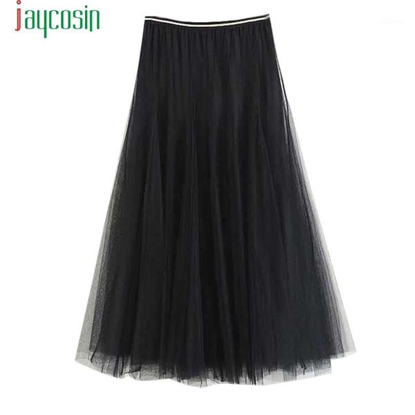 jaycosin new women's black skirt women joker slim double-layer mesh high waist large swing skirt pleated midi 40#1
jaycosin new women's black skirt women joker slim double-layer mesh high waist large swing skirt pleated midi 40#1