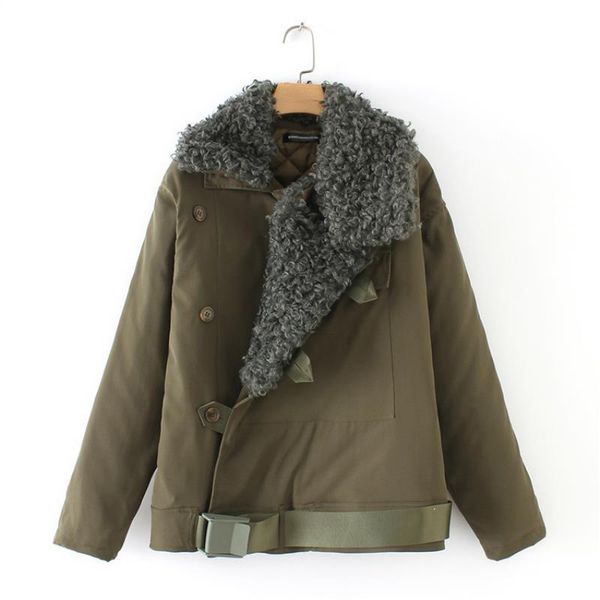 breasted casual style korean fashion streetwear female jacket collar obrix single full assymetric sleeve for women ncbpi, Black;white
breasted casual style korean fashion streetwear female jacket collar obrix single full assymetric sleeve for women ncbpi, Black;white