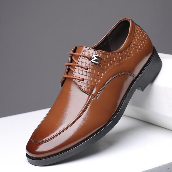 2020 new arrival men leather shoes business formal shoes suit lace up breathable plus size men classic, Black
2020 new arrival men leather shoes business formal shoes suit lace up breathable plus size men classic, Black