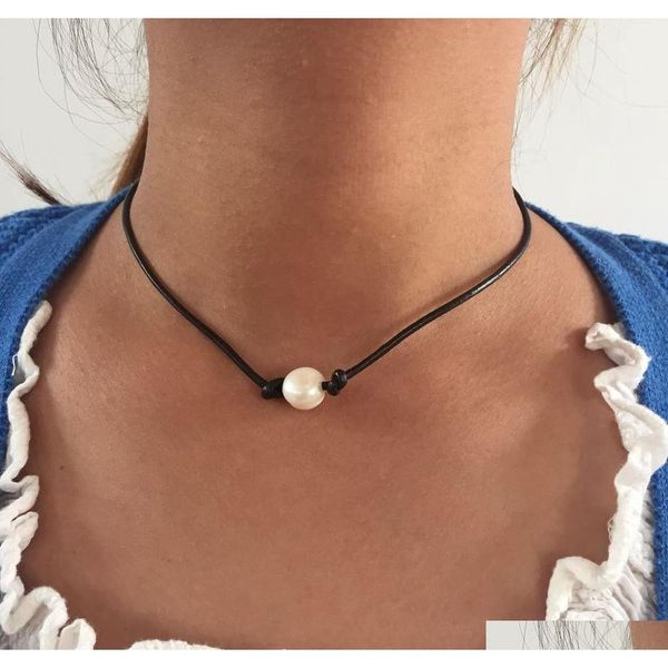shipping simple dark brown genuine leather fresh water pearl choker necklace, new sweet simple necklace lqsp5, Slivery;golden
shipping simple dark brown genuine leather fresh water pearl choker necklace, new sweet simple necklace lqsp5, Slivery;golden