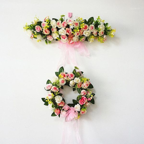flower simulation rose wreath wedding engagement rose pendant hanging wall door garland decoration christmas arrangement1
flower simulation rose wreath wedding engagement rose pendant hanging wall door garland decoration christmas arrangement1