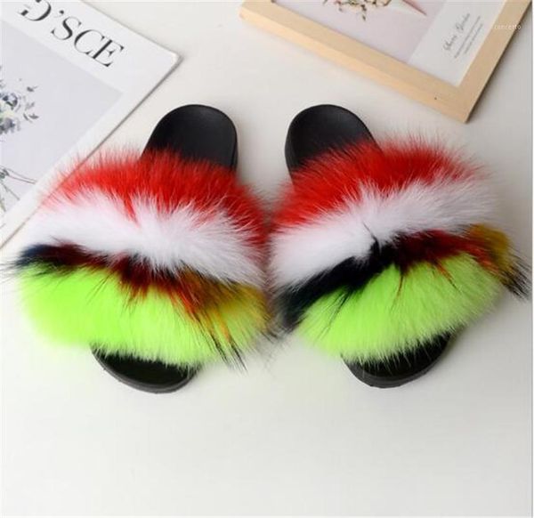 summer fluffy fur slippers women real fur flip flops cute plush sandals flat furry slides ladies slides 20201, Black
summer fluffy fur slippers women real fur flip flops cute plush sandals flat furry slides ladies slides 20201, Black