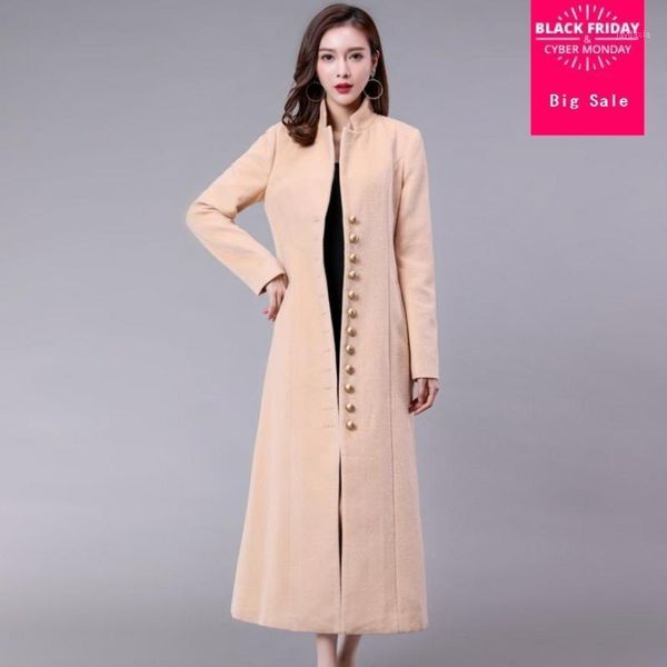 2020 winter fashion wool parkas women long coat european style temperament fashion button women coats outwear l11031, Black
2020 winter fashion wool parkas women long coat european style temperament fashion button women coats outwear l11031, Black