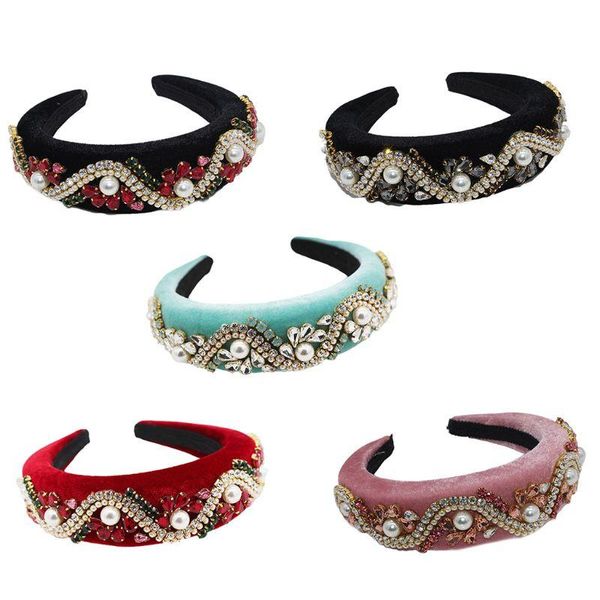 женщины губка проложенного velvet оголовье волнистый pearl rhinestone ювелирных изделия шарика волосы обруч lx9e
женщины губка проложенного velvet оголовье волнистый pearl rhinestone ювелирных изделия шарика волосы обруч lx9e