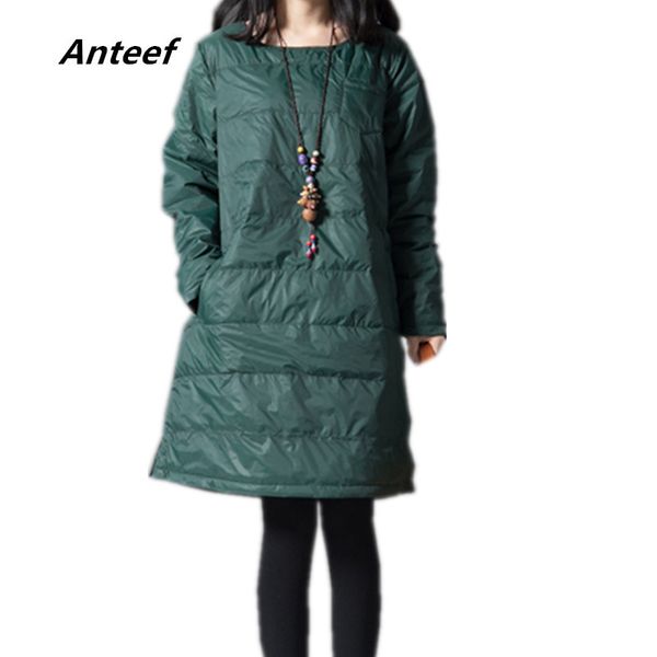 padded cotton long sleeve plus size vintage women casual loose mini autumn winter dress elegant clothes ladies dresses 201125, Black;gray
padded cotton long sleeve plus size vintage women casual loose mini autumn winter dress elegant clothes ladies dresses 201125, Black;gray