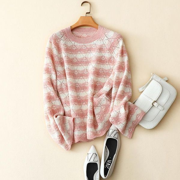 100% cashmere pullovers women loose styles fashion sweaters knit casual striped autumn winter ladies jumper1, White;black
100% cashmere pullovers women loose styles fashion sweaters knit casual striped autumn winter ladies jumper1, White;black