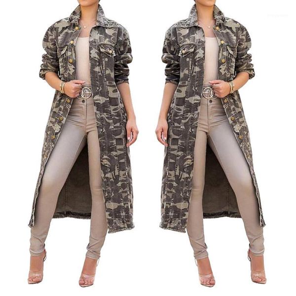 camo women trench 2019 women spring denim jean basic casual long trench coat loose femme plus size casual party long outerwear1, Black;brown
camo women trench 2019 women spring denim jean basic casual long trench coat loose femme plus size casual party long outerwear1, Black;brown
