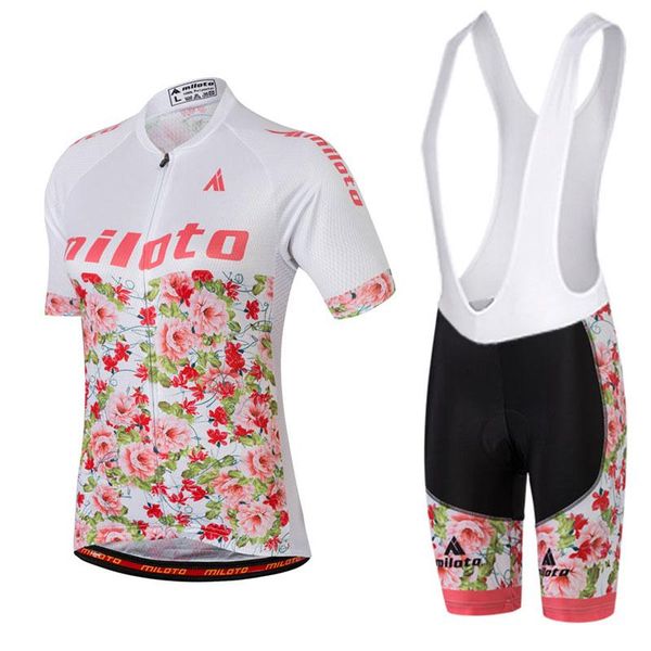 racing sets 2021 women flower ciclismo jersey corto ropa de set bike wear gel pad respirable, Black;blue
racing sets 2021 women flower ciclismo jersey corto ropa de set bike wear gel pad respirable, Black;blue