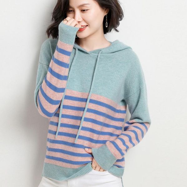 women's sweaters 100% pure wool cashmere sweater hooded collar solid color pullover fashion plus size warm knitted bottoming shirt, White;black
women's sweaters 100% pure wool cashmere sweater hooded collar solid color pullover fashion plus size warm knitted bottoming shirt, White;black