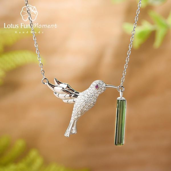 lotus fun natural tourmaline gemstones creative zircon bird necklace real 925 sterling silver fine jewelry necklaces for women 0927
lotus fun natural tourmaline gemstones creative zircon bird necklace real 925 sterling silver fine jewelry necklaces for women 0927
