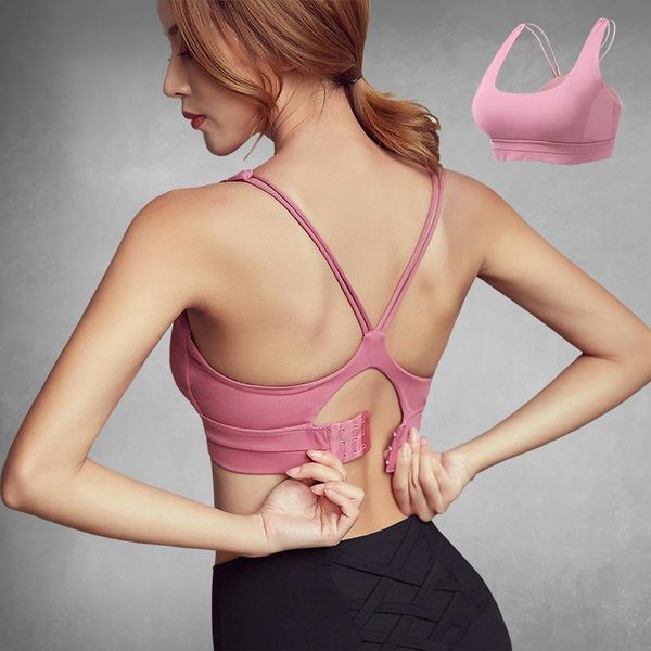 high impact seamless yoga vest sports bra for women gym fitness crop push up shockproof white underwear active wear female, White;black
high impact seamless yoga vest sports bra for women gym fitness crop push up shockproof white underwear active wear female, White;black