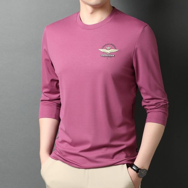 dolho 2020 autumn umfo9 men's round collar fashion sleeve tlong casual youth solid color shirt men's ice t-shirt base silk new, Blue
dolho 2020 autumn umfo9 men's round collar fashion sleeve tlong casual youth solid color shirt men's ice t-shirt base silk new, Blue