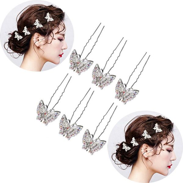 butterfly hair pin bridal wedding hair jewelry shining rhinestone hairpins clips forks sticks styling jewellry, Golden;silver
butterfly hair pin bridal wedding hair jewelry shining rhinestone hairpins clips forks sticks styling jewellry, Golden;silver