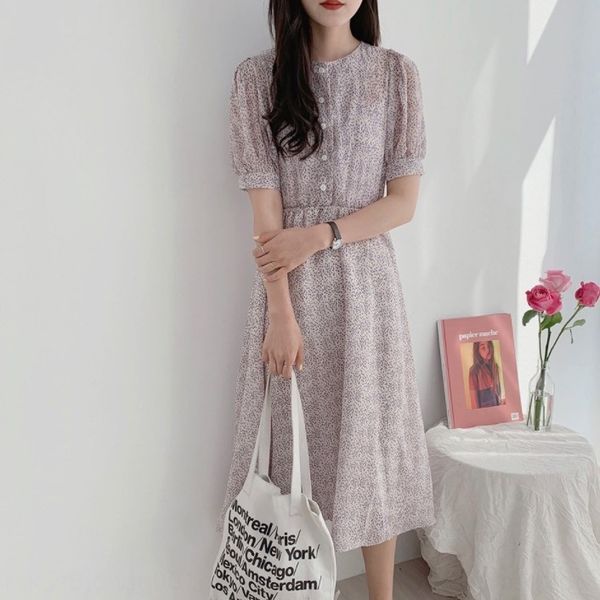 a4ljr 2019 mid summer new long small fresh and slim short sleeve dresslong dress chiffon dress skirt uk7pq, Black;gray
a4ljr 2019 mid summer new long small fresh and slim short sleeve dresslong dress chiffon dress skirt uk7pq, Black;gray