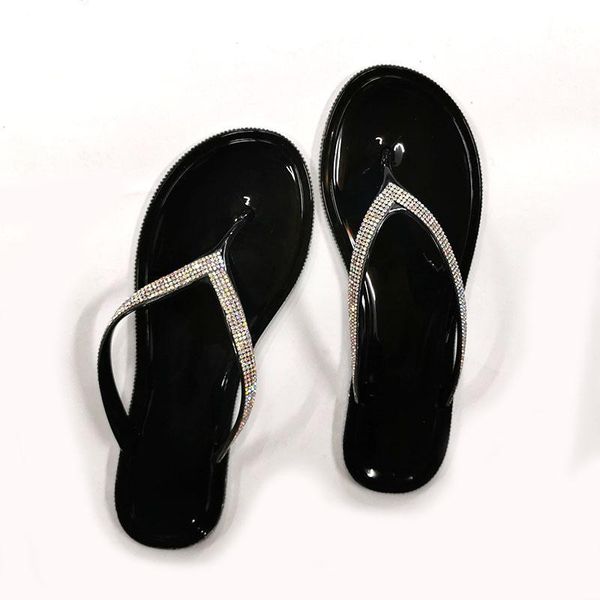 slippers waterproof summer women jelly shoes bling soft bottom ladies beach flip flops large size female zapatos de mujer1, Black
slippers waterproof summer women jelly shoes bling soft bottom ladies beach flip flops large size female zapatos de mujer1, Black