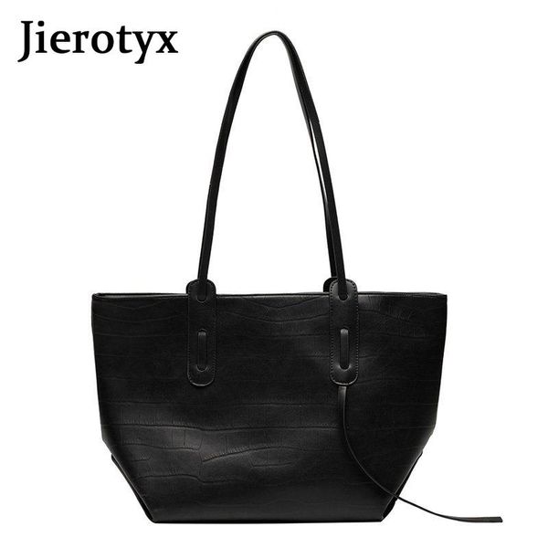 jierotyx ladies large capacity tote bag fashion designer leather pu female casual handbag shoulder bag drop ship
jierotyx ladies large capacity tote bag fashion designer leather pu female casual handbag shoulder bag drop ship