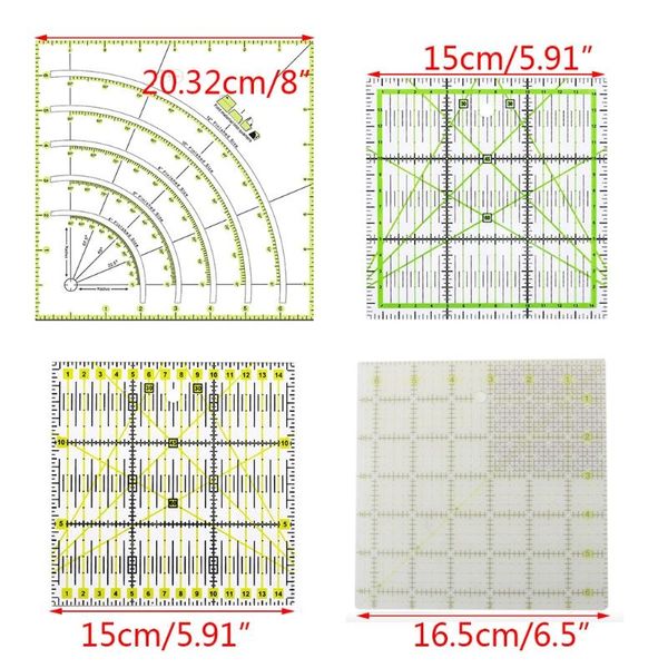 sewing notions & tools multifunction acrylic patchwork drawing ruler quilting measuring, Black
sewing notions & tools multifunction acrylic patchwork drawing ruler quilting measuring, Black