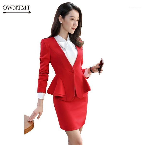 women red suit 2019 women slim skirt suit female elegant business formal office blazer with skirt female black uniform 4xl1, White;black
women red suit 2019 women slim skirt suit female elegant business formal office blazer with skirt female black uniform 4xl1, White;black