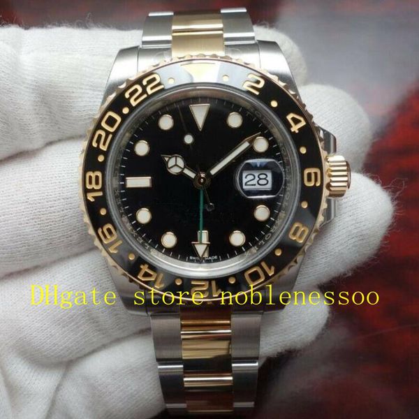 12 model men 40mm yellow gold steel black ceramic mens 40mm watch 116713 oyster bracelet jubilee bracelet 126710 automatic watch watches, Slivery;brown
12 model men 40mm yellow gold steel black ceramic mens 40mm watch 116713 oyster bracelet jubilee bracelet 126710 automatic watch watches, Slivery;brown