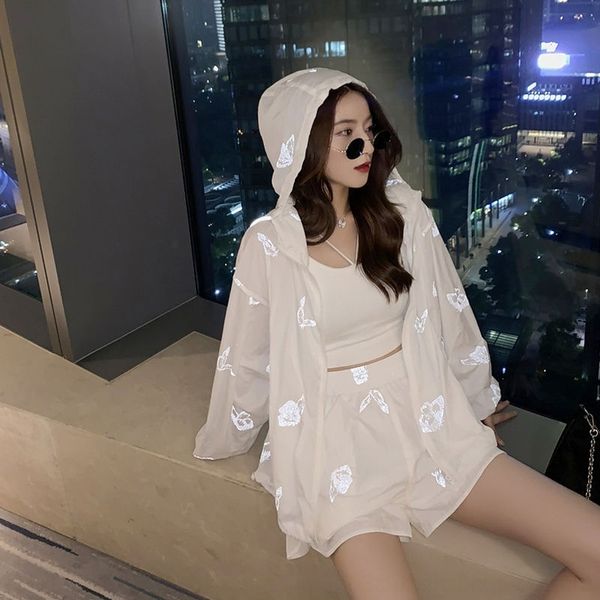 pfjpt 2020 suit shorts ins summer sunscreen jacket women hoodie reflective women butterfly shortsbutterfly hoodie women's with wide leg, Gray
pfjpt 2020 suit shorts ins summer sunscreen jacket women hoodie reflective women butterfly shortsbutterfly hoodie women's with wide leg, Gray