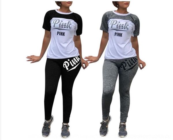 3hfxn women's letter letter print short-sleeved matching and color two-piece suit trousersshor pink pink print color matching trousers, Gray
3hfxn women's letter letter print short-sleeved matching and color two-piece suit trousersshor pink pink print color matching trousers, Gray