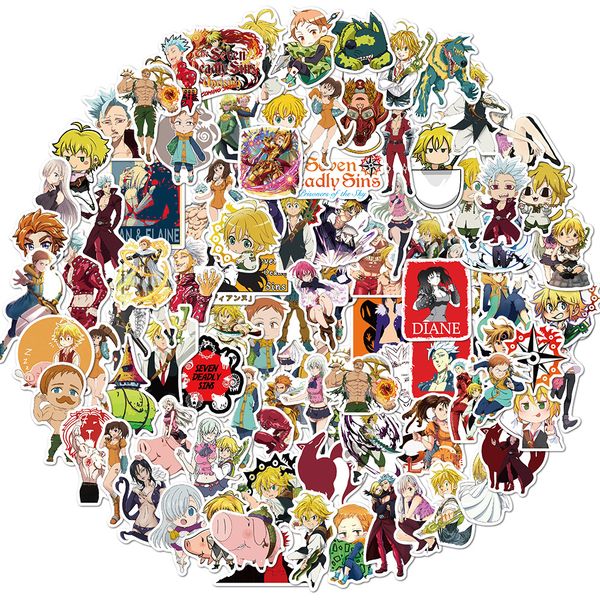 100pcs no repeating seven crimes skateboard sticker for car lappad bicycle motorcycle ps4 phone luggage decal pvc guitar fridge stickers
100pcs no repeating seven crimes skateboard sticker for car lappad bicycle motorcycle ps4 phone luggage decal pvc guitar fridge stickers