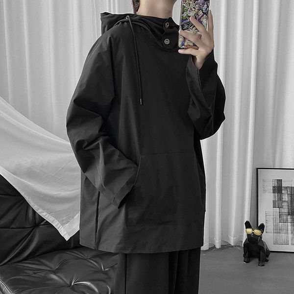 men's hoodies & sweatshirts autumn casual fashion solid color hooded sweatshirt men streetwear loose hip-hop pullover hoodie mens hoody, Black
men's hoodies & sweatshirts autumn casual fashion solid color hooded sweatshirt men streetwear loose hip-hop pullover hoodie mens hoody, Black