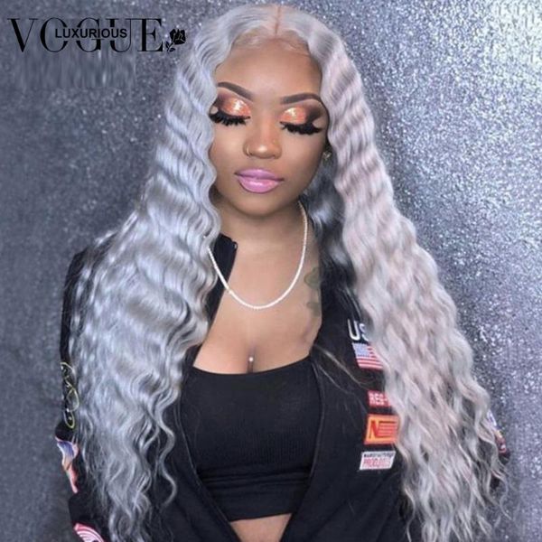 lace wigs 180 density colored grey green blue pink blonde front wig remy human hair deep wave brazilian pre plucked, Black;brown
lace wigs 180 density colored grey green blue pink blonde front wig remy human hair deep wave brazilian pre plucked, Black;brown
