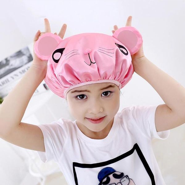 double-layer children cartoon waterproof shower caps bathing caps elastic shower cap hair salon bathroom products bath
double-layer children cartoon waterproof shower caps bathing caps elastic shower cap hair salon bathroom products bath