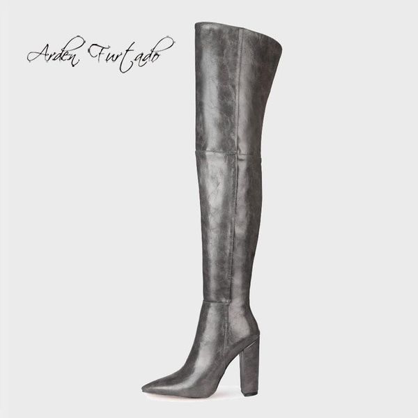 boots arden furtado 2021 fashion winter chunky heels pure color brown pointed toe classics over the knee high big size 46 47, Black
boots arden furtado 2021 fashion winter chunky heels pure color brown pointed toe classics over the knee high big size 46 47, Black