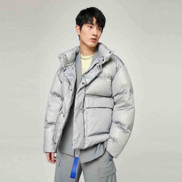 men's trendy white duck down shoulder stand collar letter down jacket, Black
men's trendy white duck down shoulder stand collar letter down jacket, Black