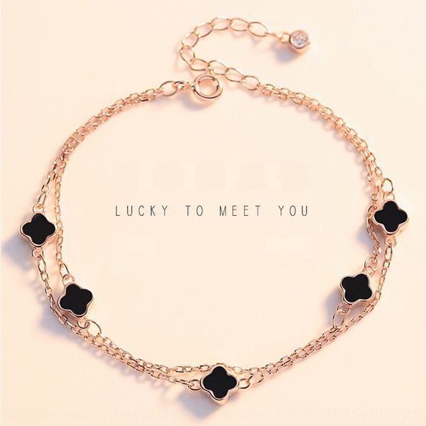 silver bracelet clover lucky clover bracelet female rose gold simple multilayer lucky silver jewelry net red couple gift m49zp, Golden;silver
silver bracelet clover lucky clover bracelet female rose gold simple multilayer lucky silver jewelry net red couple gift m49zp, Golden;silver