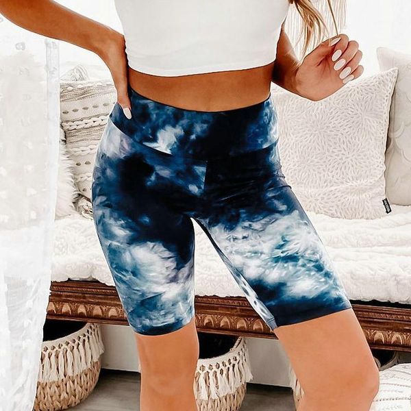 women's shorts summer clothing tie dye high waist skinny women bodyocn sport wear1, White;black
women's shorts summer clothing tie dye high waist skinny women bodyocn sport wear1, White;black