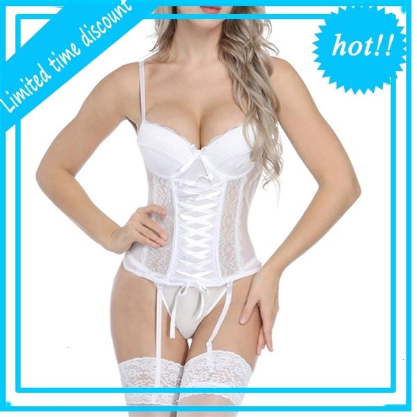 corsets women underwear transparent mesh corset lingerie slim waist bustier push up corselet, Black;white
corsets women underwear transparent mesh corset lingerie slim waist bustier push up corselet, Black;white