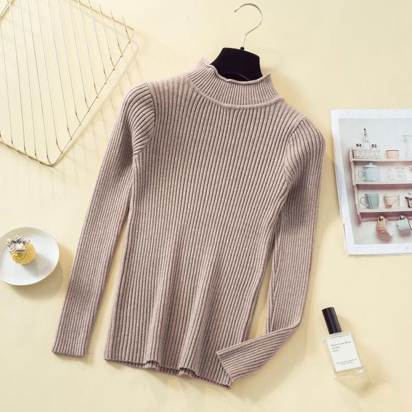 chic autumn winter thick sweater pullovers women long sleeve casual warm basic turtleneck sweater female knit jumpers 2020 bbygas, White;black
chic autumn winter thick sweater pullovers women long sleeve casual warm basic turtleneck sweater female knit jumpers 2020 bbygas, White;black