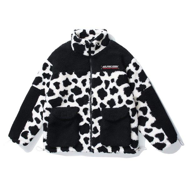 2021 new hip hop parka men streetwear retro vintage bear lambswool bomber coat winter harajuku cow jacket warm outwear so9m, Black
2021 new hip hop parka men streetwear retro vintage bear lambswool bomber coat winter harajuku cow jacket warm outwear so9m, Black