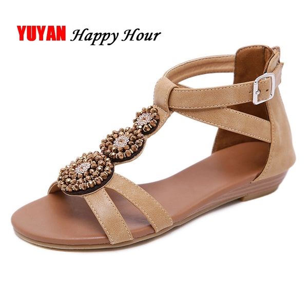 bohemia sandals women beach shoes women's sandals flat summer shoes fashion ladies rome plus size a491 #9e7o, Black
bohemia sandals women beach shoes women's sandals flat summer shoes fashion ladies rome plus size a491 #9e7o, Black