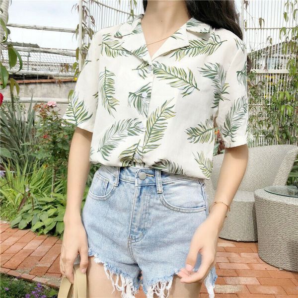 women floral & leaf print casual blouse bohemian chiffon turn-down collar streetwear elegant office lady summer autumn shirts
women floral & leaf print casual blouse bohemian chiffon turn-down collar streetwear elegant office lady summer autumn shirts
