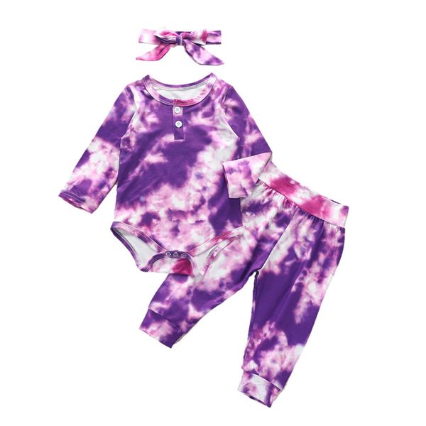 baby boy girl clothes tie dye clothing set long sleeve romper pants bow headband 3 pcs fashion infants wear winter autumn outfits a209, White
baby boy girl clothes tie dye clothing set long sleeve romper pants bow headband 3 pcs fashion infants wear winter autumn outfits a209, White