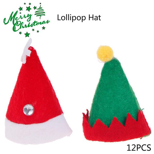 12pcs christmas hat cutlery bag candy gift bags cute pocket fork knife candy holder table dinner decorative tableware
12pcs christmas hat cutlery bag candy gift bags cute pocket fork knife candy holder table dinner decorative tableware