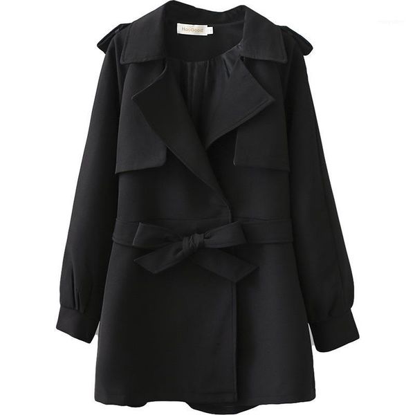 trench coat for women belt 2020 spring casaco feminino tailored collar fashion female outerwear plus size k1-06281, Tan;black
trench coat for women belt 2020 spring casaco feminino tailored collar fashion female outerwear plus size k1-06281, Tan;black