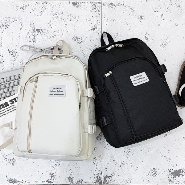 outdoor bags women men male canvas backpack college student school fashion pure color zipper contrast travel bag #z1
outdoor bags women men male canvas backpack college student school fashion pure color zipper contrast travel bag #z1