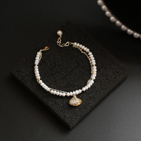 6dc3z rivd korean jewelry handmade freshwater stone chain shell inlaid diamond handmade pearl bracelet stone braceletbracelet ear wire earri, Golden;silver
6dc3z rivd korean jewelry handmade freshwater stone chain shell inlaid diamond handmade pearl bracelet stone braceletbracelet ear wire earri, Golden;silver