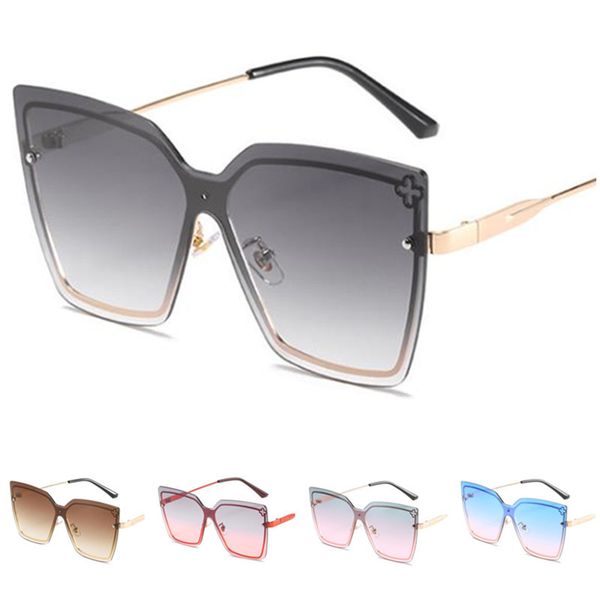 women rimless sunglasses siamese sun glasses gradient color eyeglasses anti-uv spectacles cat eye eyewear adumbral sun glasses a, White;black
women rimless sunglasses siamese sun glasses gradient color eyeglasses anti-uv spectacles cat eye eyewear adumbral sun glasses a, White;black